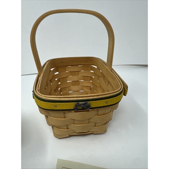 John Deere Tractor Longaberger Basket Liner Serving Solutions Protector Tea 2006 - Picture 10 of 16